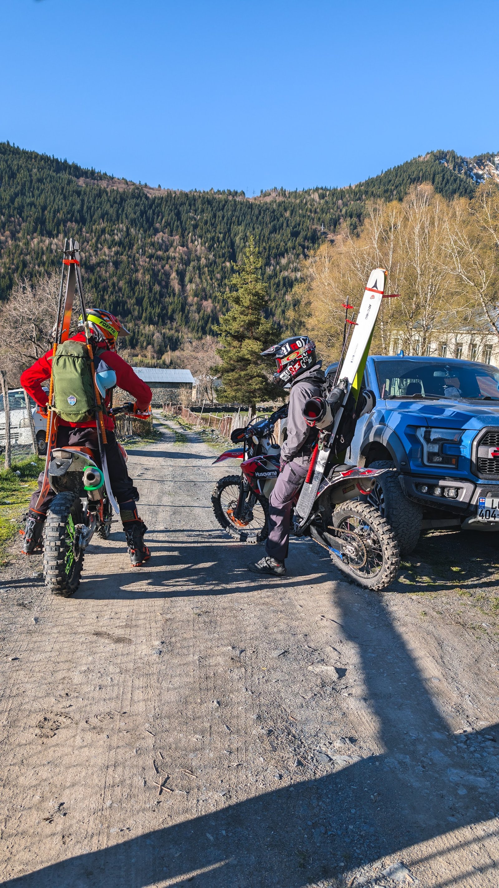Enduro riding in Svaneti 21